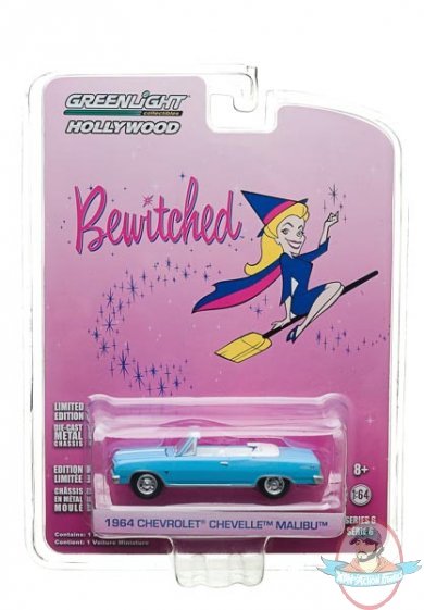 1:64 Hollywood Series 6 Bewitched 1964 Chevrolet Chevelle Malibu