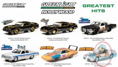 1:64 Hollywood Greatest Hits Set of 6 by Greenlight