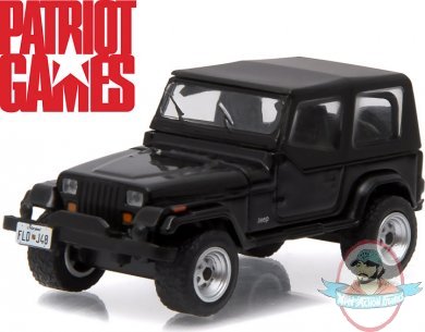 1:64 Hollywood Series 13 Patriot Games (1992) 1987 Jeep Wrangler YJ