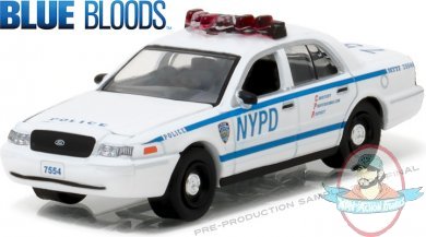 1:64 Hollywood Series 16 Blue Bloods 2001 Ford Crown Greenlight