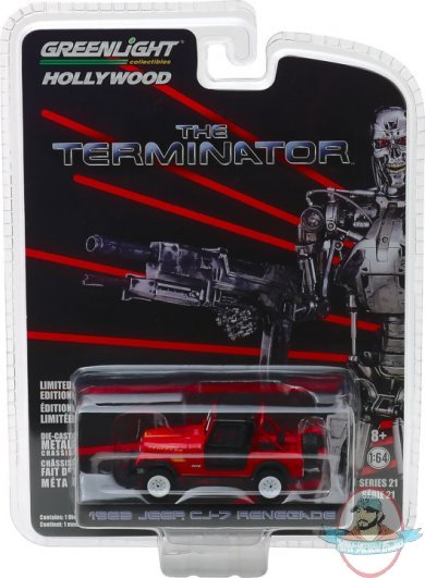 1:64 Hollywood Series 21 The Terminator (1984) 1983 Jeep CJ-7 Renegade