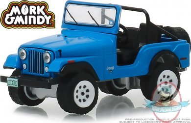 1:64 Hollywood Series 23 Mork & Mindy 1978-82 TV Series 1972 Jeep CJ-5