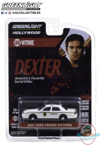 1:64 Hollywood Series 32 2001 Ford Crown Victoria Police Greenlight