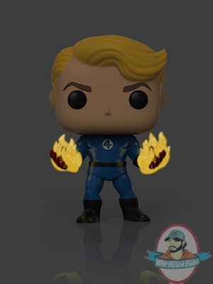 Pop! Marvel Fantastic Four Human Torch Suited Specialty Series Funko