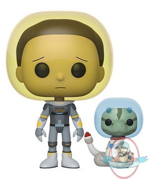 Pop Animation! Rick & Morty Space Suit Morty with Snake #690 Funko