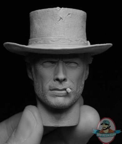 1/6 Scale Cowboy Headsculpt Painted  for 12 inch Figures by iminime