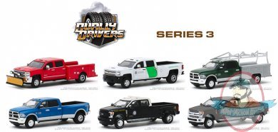 1:64 Dually Drivers Series 3 Set of 6 Greenlight