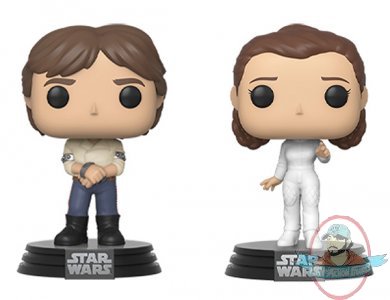 Pop! Star Wars Han & Leia 2 Pack Vinyl Figure by Funko