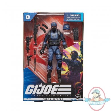 G.I. Joe Classified Series 6-Inch Cobra Officer Action Figure Hasbro