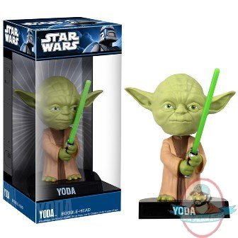 Star Wars Yoda Bobble Head Wacky Wobbler Funko