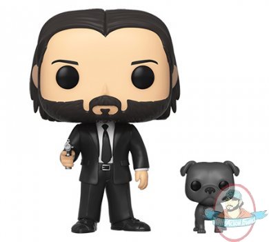 Pop! Movies John Wick with Dog Vinyl Figure Funko