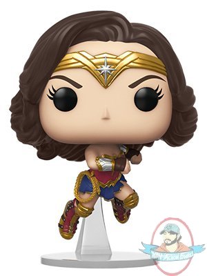 Pop! Heroes WW 1984 Wonder Woman Flying Metallic Figure by Funko