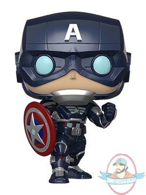 Pop! Marvel Avengers Game Captain America Stark Tech Suit Funko