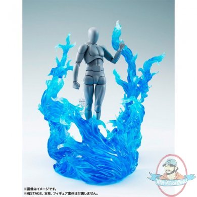 Tamashii Effect Burning Flame Blue Version Reissue Bandai BAN87872 