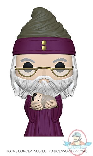 Pop! Harry Potter Dumbledore with Baby Harry Vinyl Figure Funko