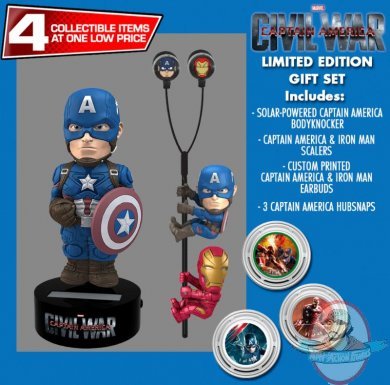 Limited Edition Captain America: Civil War Gift Set by Neca