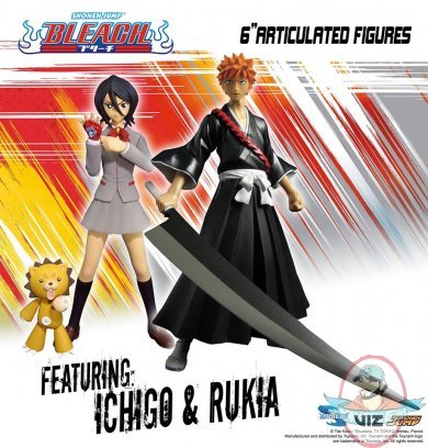 Bleach Viz Collection Set of 2 Figures Toynami Bleach Viz Collection Set of 2 Figures Toynami