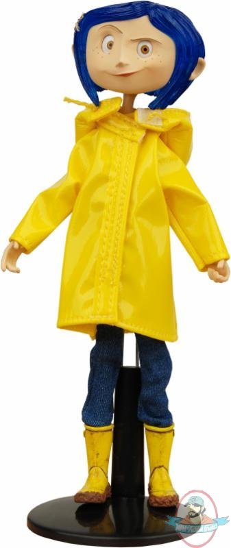 49503 for sale online NECA Coraline Raincoat Bendy 7 inch Action Figure 