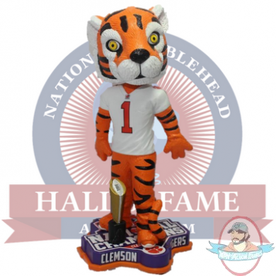 NCAA Championship 2016 Mascot Uniform Clemson Tigers Bobblehead