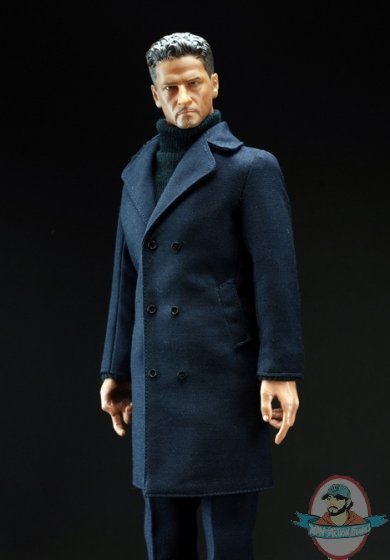 Male Figure Set with Long Suit- Dark Blue