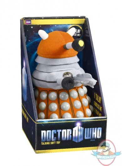 Doctor Who Medium Talking Plush Orange Dalek by Underground Toys