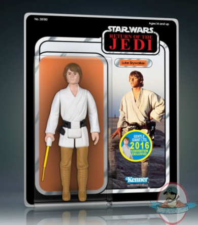 SDCC 2016 Exclusive Jumbo Star Wars Farmboy Luke (Brown) ROTJ