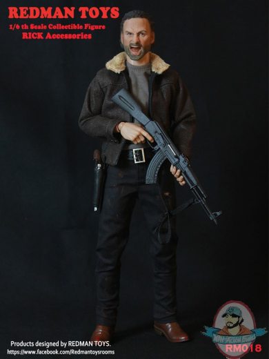 1/6 Scale REDMAN TOYS Sheriff RICK Accessories Full Sets RM 018