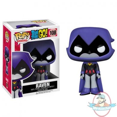 Pop! Television Teen Titans Go! Raven Vinyl Figure by Funko JC