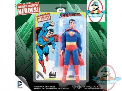 DC Retro 8" Superman Series 1 Superman Figures Toy Company