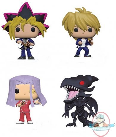 Pop! Animation: Yu-Gi-Oh! Set of 4 Vinyl Figures Funko