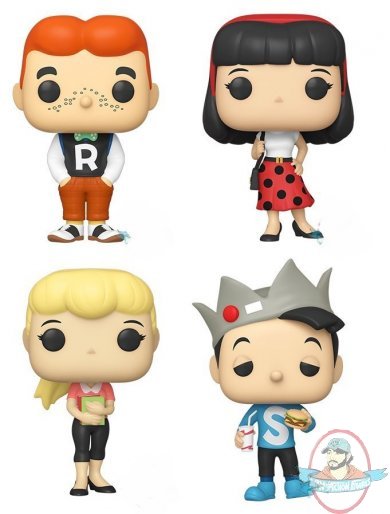 Pop! Comics Archie Comics Set of 4 Vinyl Figures by Funko Pop! Comics Archie Comics Set of 4 Vinyl Figures by Funko