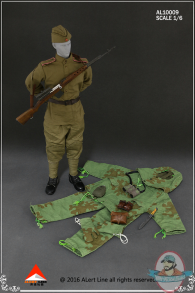 1/6 WWII The Soviets Sniper Suit for 12" Figures AL10009 Alert Line