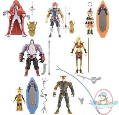 Thundercats 4 Inch Action Figure Series 1 Set of 7 by Bandai