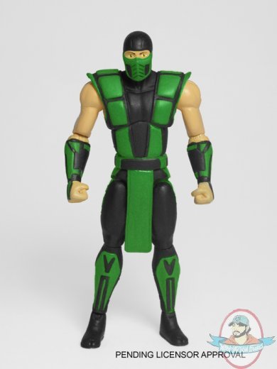 Mortal Kombat MK2 Classic Ninja 4 Inch Action Figure Noob Saibot Zoofy International 