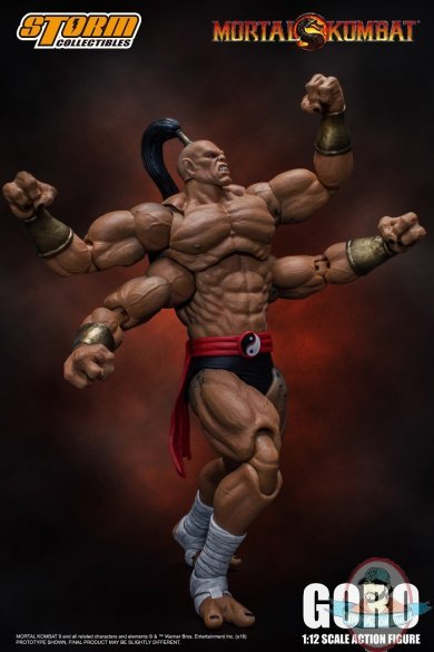 1/12 Mortal Kombat Goro Figure Storm Collectibles STM87064