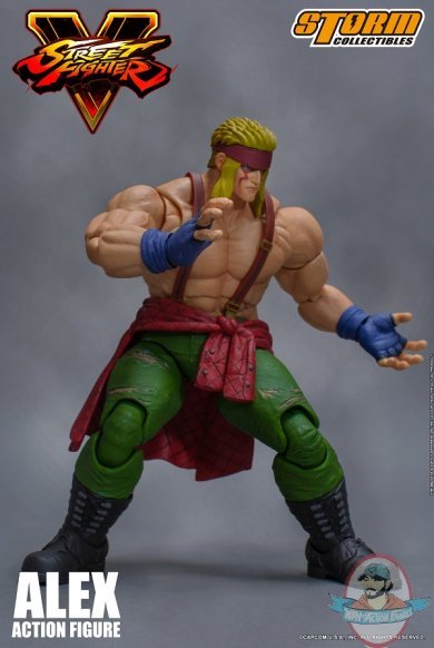 1/12 Street Fighter V Alex Action Figure Storm Collectibles STM87054 1/12 Street Fighter V Alex Action Figure Storm Collectibles STM87054