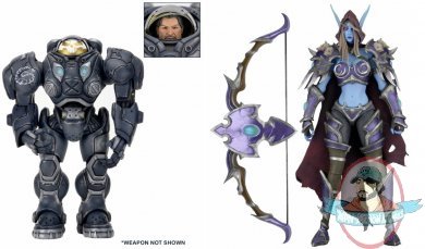 Heroes of the Storm Series 3 Set of 2 7 inch Action Figures by NECA