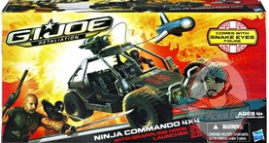 GI Joe Retaliation Movie Bravo Vehicle Ninja Commando 4x4 w Snake Eyes