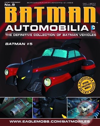 Dc Batman Automobilia Collection Magazine #9 Batman #5 Eaglemoss