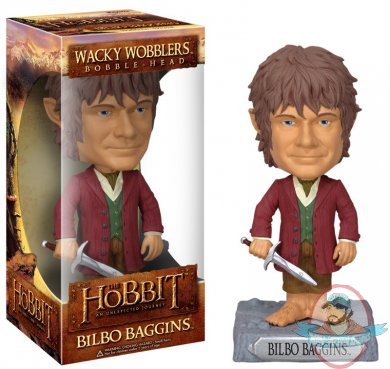 The Hobbit Bilbo Wacky Wobbler Figure by Funko