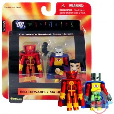 DC Universe MiniMates Wave 5 Red Tornado and Ma Hunkel by DC Comics