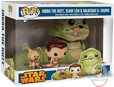 Star Wars Pop! Return of the Jedi Jabba Slave Leia Salacious Crumb JC