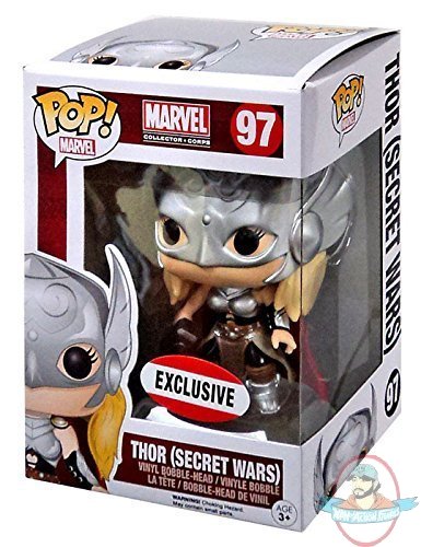 Pop! Marvel Thor Exclusive Secret Wars #97 Figure by Funko JC