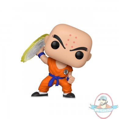 Pop! Animation Dragon Ball Z Krillin with Destructo Disc Figure Funko