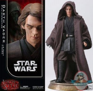 SDCC 1/6 Scale Star Wars Anakin Darth Vader Figure Sideshow Used JC