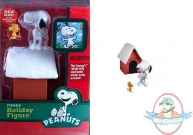 Peanuts 2011 Christmas Deluxe Poseable Figure Snoopy