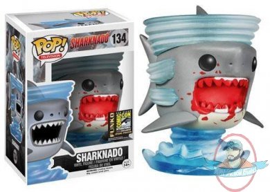 SDCC 2014 POP! Television Sharknado Bloody #134 Vinyl Figure Funko JC