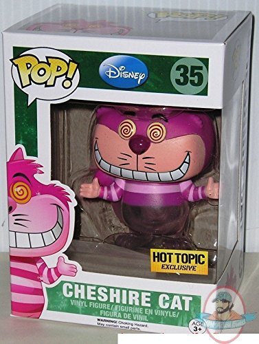 Funko Pop 2014 Disney Cheshire Cat 35 Hot Topic Exclusive Vinyl Figure ...