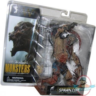 McFarlane Monsters Series 1 Werewolf Action Figure JC
