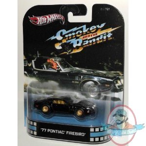 1:64 Scale Hot Wheels Retro Series Smokey & The Bandit '77 Pontiac 